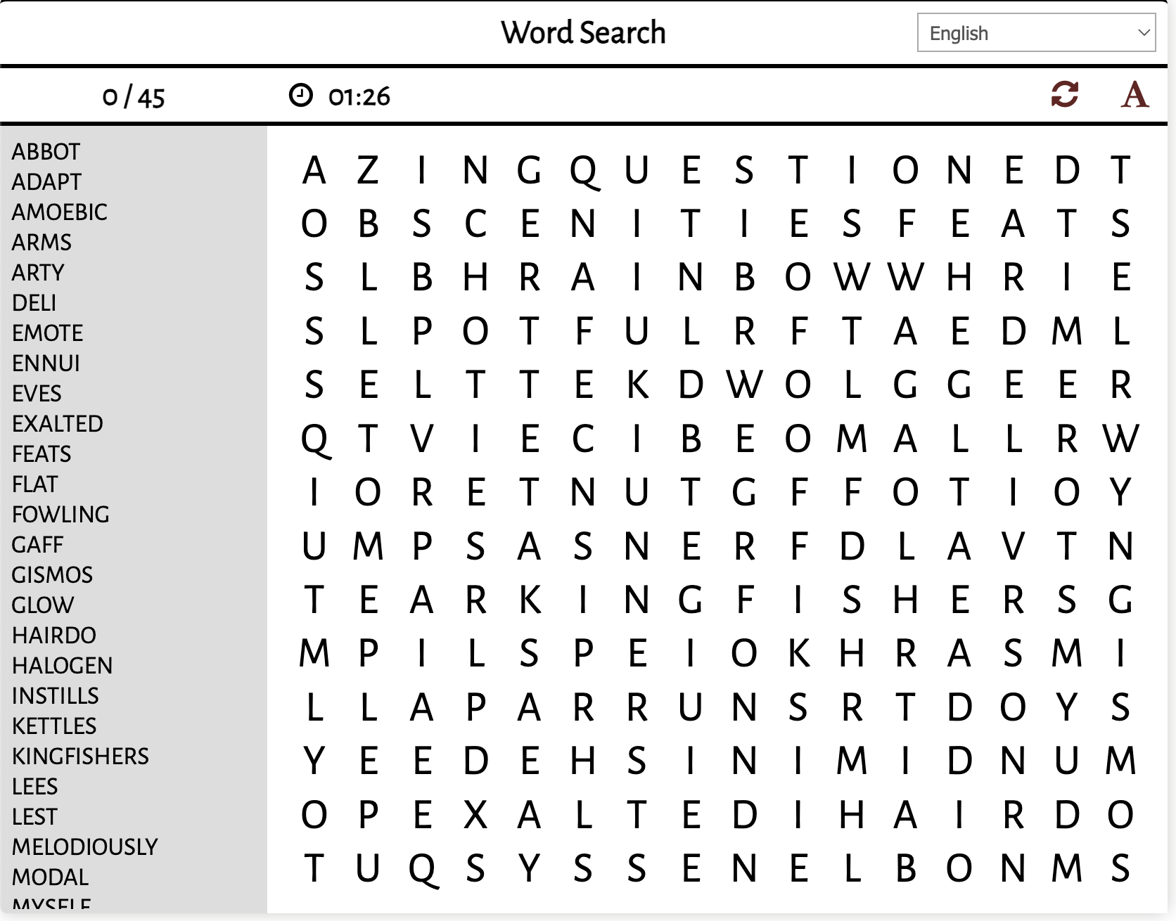 Word search